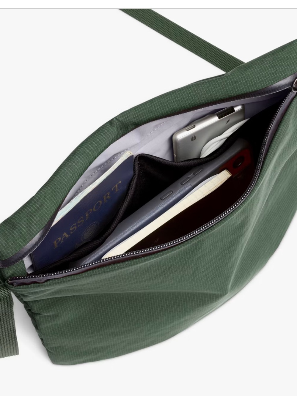 BELLROY NWT Lite Sling Mini Sacoche Spruce Unisex - Picture 6 of 10